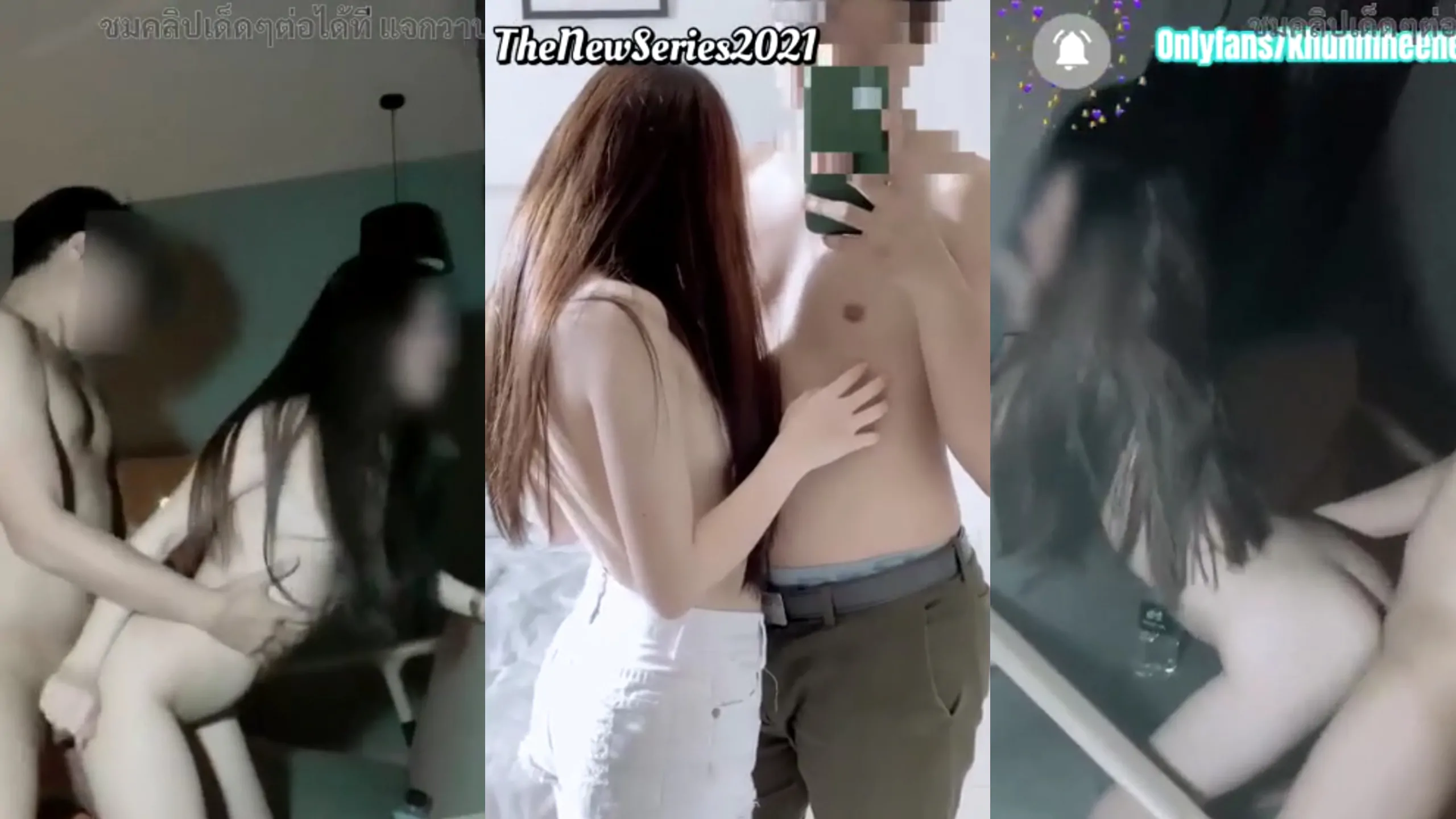 คลิปหลุด onlyfans khunmheenew วันนี้เหนื่อยๆอยากอ้อนผัว เลยโดนจัดหนักจัดเต็มกวางเหลียวหลังถูกเย็ดจนคอเเทบเค็ด