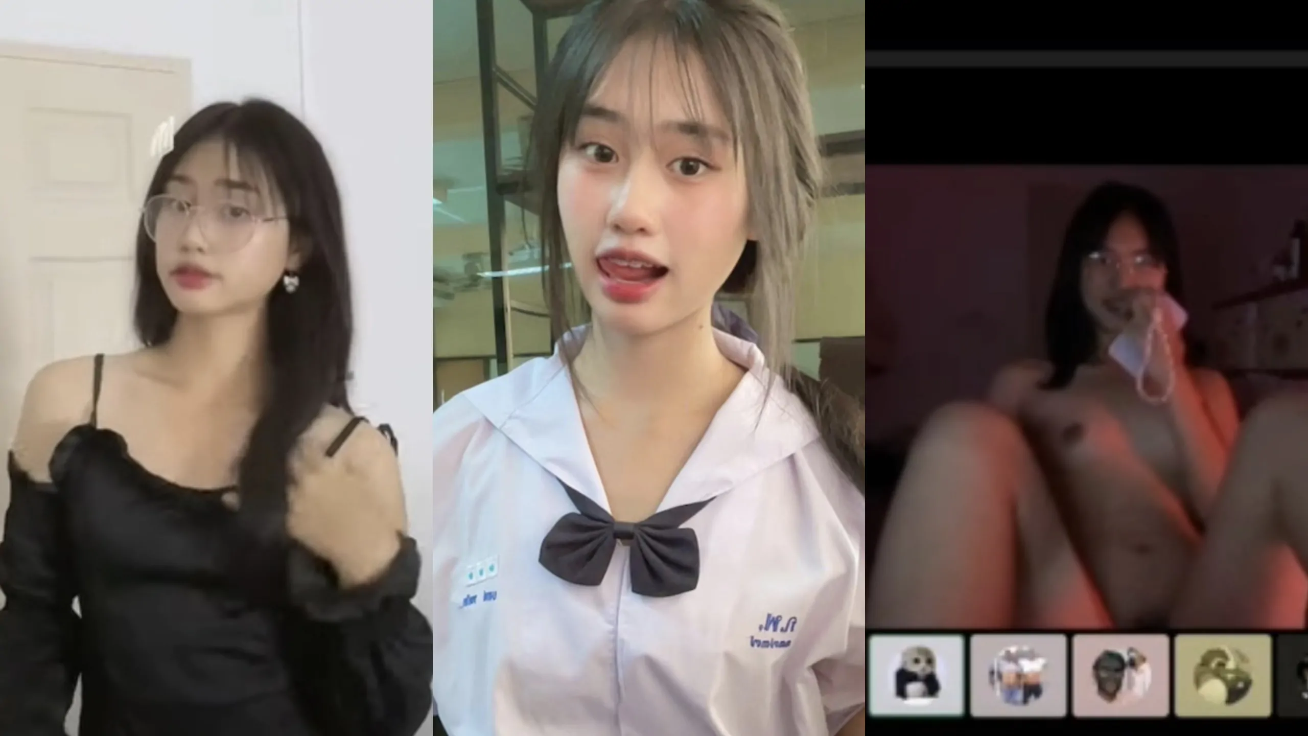คลิปหลุด มาใหม่ น้องแบมดาว tiktok ผู้ติดตามหลักล้าน เเบมมาเล่นในดิสคอร์สกับเพื่อนๆไม่รู้ว่าดิสอะไร ด้วยความเมาเลยเผลอเชื่อคำพูดเพื่อนๆ เบ็ดหีให้ดูเเต่ถูกมือดีถ่ายคลิปไว้ค่ะ เลยมาบรรยายให้ฟังว่าวันนั้นหนูทั้งเมาเเละเงี่ยน ก็เลยเบ็ดให้ดูค่ะ